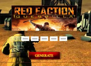 red faction guerrilla product serial number generator